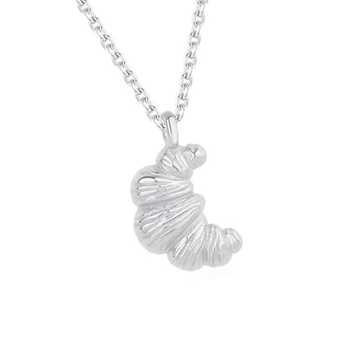 Asukohu Stilvolle Croissants Halskette Einzigartige Neckkette Mit Verstellbarer Länge Für Ungezwungene Professionelle Oder Abendkleidung Für Ihren Schmuck Geeignet von Asukohu