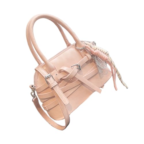 Asukohu Stilvolle Umhängetasche Mit Verstellbarem Riemen PU Leder Handtasche Crossbod von Asukohu