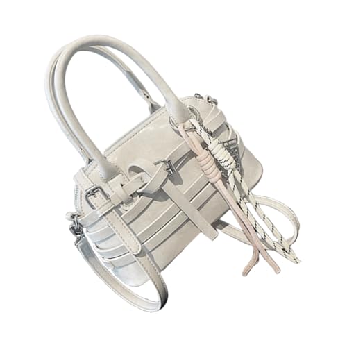 Asukohu Stilvolle Umhängetasche Mit Verstellbarem Riemen PU Leder Handtasche Crossbod von Asukohu