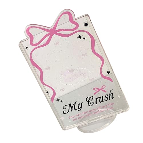 Asukohu Transparenter Kartenhalter mit Halterung zum Organisieren und Schützen Ihrer Karten, transparentes Kartenfach, Kartenhüllen, modischer Kartenschutz, B von Asukohu