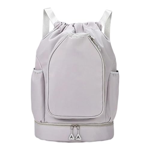 Asukohu Trocken Nasse Getrennte Tennisbeutel Kordelstring Fitnessstudio Basketball Rucksäcke Fitness Badminton Für Frauen Männer Basketball Rucksäcke Draw String Fitness Sport von Asukohu