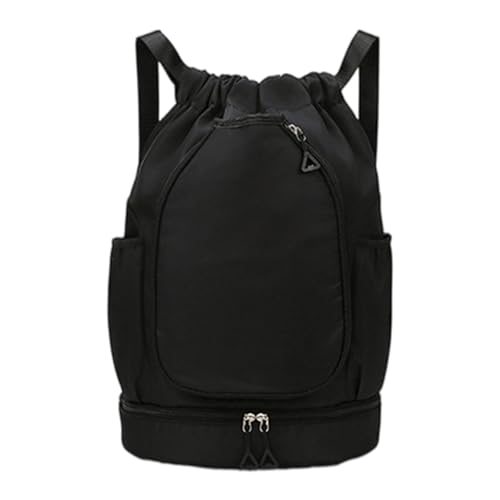 Asukohu Trocken Nasse Getrennte Tennisbeutel Kordelstring Fitnessstudio Basketball Rucksäcke Fitness Badminton Für Frauen Männer Basketball Rucksäcke Draw String Fitness Sport von Asukohu