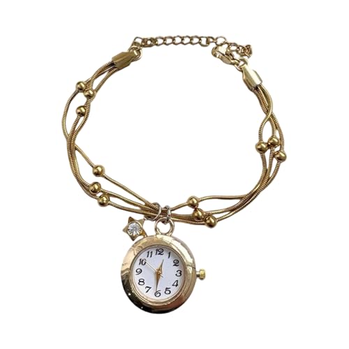 Asukohu Verstellbarer Vintage Inspiriertes Fringe Uhr Armband Mit Abnehmbarer Kette Für Frauen Elegantes Schmuckgeschenk Stylish Quasten Armband Für Frauen von Asukohu