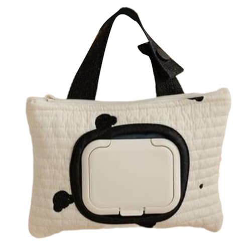 Bestickter Bären-Feuchttuch-Tragetasche für Kinderwagen, Babypflege, Zubehör, Feuchttücher, Aufbewahrungstasche, groß für Familien, einfacher Spender, Kinderwagen, Schwarz Bestickter Bären-Feuchttuch-Tragetasche für Kinderwagen, Babypflege, Zubehör, Feuchttücher, Aufbewahrungstasche, groß für Familien, einfacher Spender, Kinderwagen, Schwarz von Asukohu