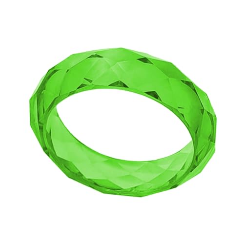 Einzigartige, facettierte Kristalle, Kunstharz, funkelnd, lichtbrechend, elegantes Schmuck-Accessoire für trendige Frauen, für den täglichen Gebrauch, einzigartig, asymmetrisch, Hochzeit von Asukohu