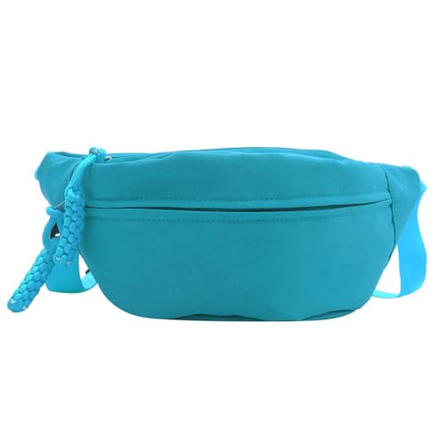 Elegante Brusttasche für Damen, Schultertasche, Umhängetasche, modisches Accessoire mit reichlich Stauraum, lässige Gürteltasche, seeblau, One Size Elegante Brusttasche für Damen, Schultertasche, Umhängetasche, modisches Accessoire mit reichlich Stauraum, lässige Gürteltasche, seeblau, One Size von Asukohu