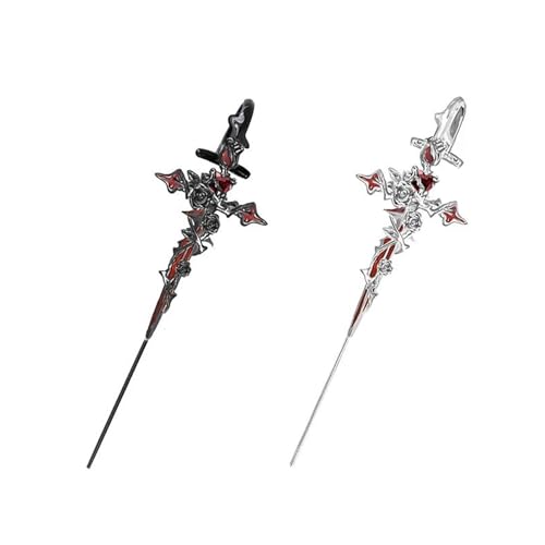 Elegante Thorns Rose Bolzen Ohrringe Mit Legierung Rose Piercing Religiöser Ohrschmuck Für Mode Frauen Mädchen Elegante Partyohrringe Vorhanden von Asukohu