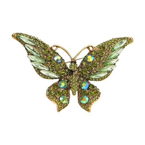 Eleganter Butterfly Revers Pin Stury Legierungsbasi von Asukohu
