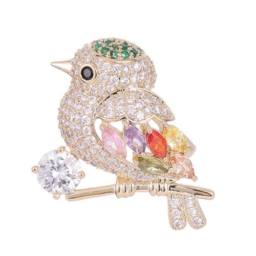 Emaille Vogelbroschen Für Frauen Zarte Tierische Schmetterlings Bienen Abzeichen Revers Pin Fashion Schmuck Rucksack Hutbeutel Brosche Pin Legierung Brosche von Asukohu