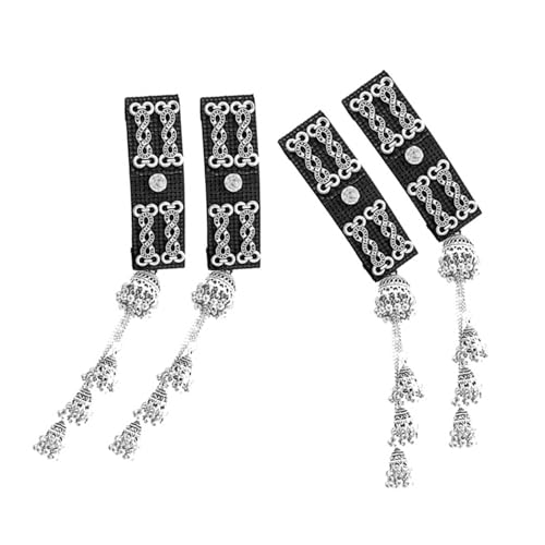 Ethnische lange Quasten-Haarspange, bequemes Haar-Accessoire, einzigartige lange Quasten, Haarschmuck, Legierung, Textur für den täglichen Gebrauch von Asukohu