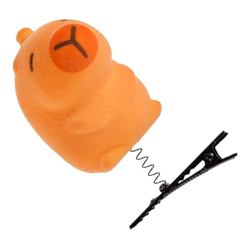 Flache Haarspange für Mädchen, Capybaras für Frauen, Mädchen, Strauß, süße entzückende Capybaras, Foto-Requisiten von Asukohu