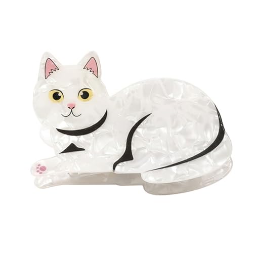 Haarklauenklammern Strong Halten Süße Katzenklaue Klammern Pferdeschwanz Oberflamm Große GRAB Clip Haarzubehör Für Frauen Mädchen von Asukohu