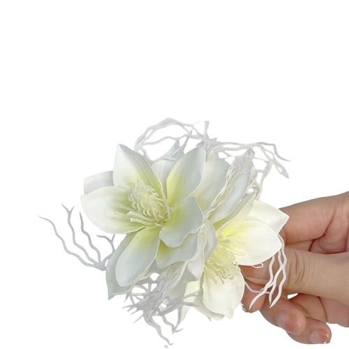 Kinder Haarnadel Haarclip Camellias Form Für Strandbühne Tanzkleidung Künstliche 2000er Jahre Mädchen Kopfschmuck Urlaub Urlaub von Asukohu