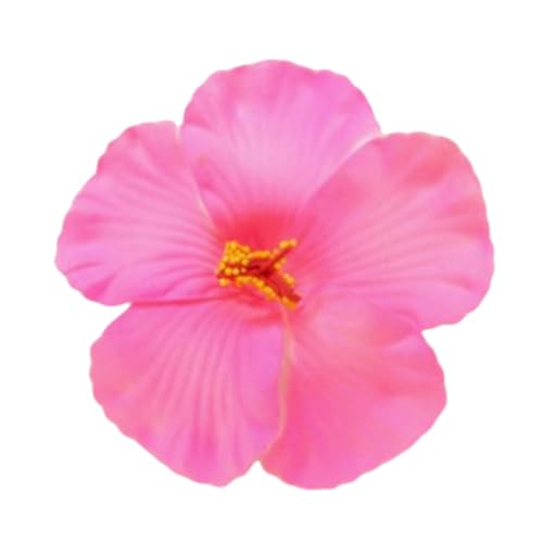 Künstliche Hibiskusblüten-Haarspange für Damen, mit simulierten Designs für Hochzeiten, Abschlussbälle und Musik-Festivals von Asukohu