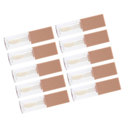 Leere Lippenstift-Röhren, DIY-Lippenbalsam-Behälter, Kosmetik-Werkzeuge, leere Lippenbalsam-Tuben, Lippenbalsam-Behälter, Röhren für Damen, leere Lippenbalsam-Tuben, Kaffeebraun, Mass Beauty von Asukohu