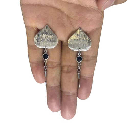 Legiertes Herzohrringe Mit Glasperlen Zarte Liebesymbol Schmuck Für Mütter Und Liebhaber Legierung Love Ohrringe von Asukohu