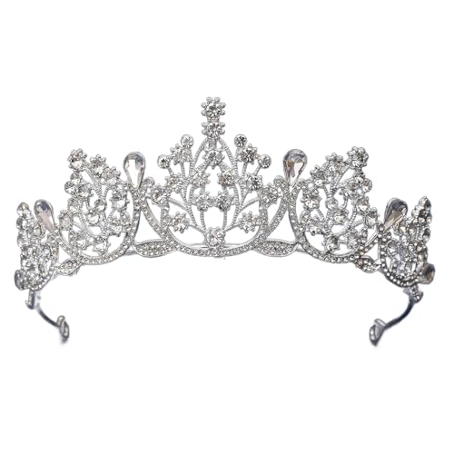 Legierungen, Strasssteine, Stirnbänder, Vintage, elegant, für Damen, Haarreif, Braut-Kopfschmuck für besondere Anlässe von Asukohu