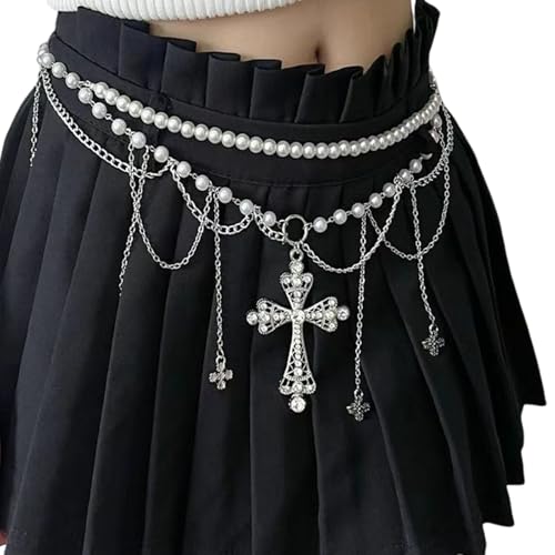 Mode Perlen Taillengürtel Mit Quasten Für Frauen Ideal Um Outfits Bei Musikfestivals Und Versammlungen Festivalkette Zu Verbessern von Asukohu