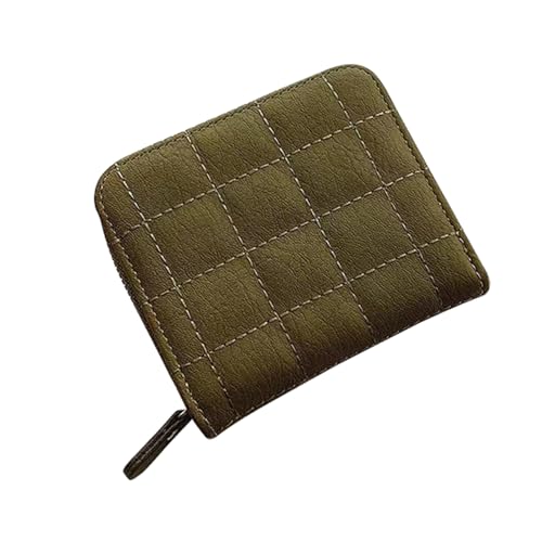 Modische Geldbörse mit geprägter Textur, zartes PU-Leder, kurze Geldbörse, Münzgeldbörse, Zubehör für Karten und Bargeld, grün, Mass Beauty Modische Geldbörse mit geprägter Textur, zartes PU-Leder, kurze Geldbörse, Münzgeldbörse, Zubehör für Karten und Bargeld, grün, Mass Beauty von Asukohu