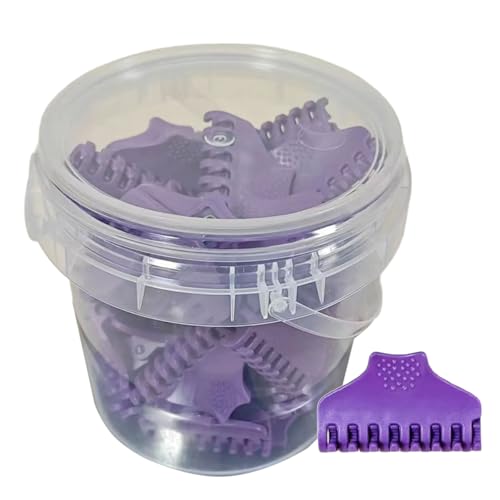 Multifunktionale Haarspangen für Herren, Klauen-Clips, Malzubehör, zum Abteilen, Stylen, Abteilen, multifunktional, Salon-Mann-Klemmen von Asukohu