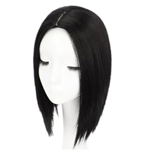 Natürliche Aussehen Synthetische Perücken Haarteil Mit Atmungsaktivem Netzdesign Einfacher Kleidung Für Frauen Täglich Kleidung Und Soziale Anlässe Hitzebeständiges Faserhaarstück Für Frauen von Asukohu