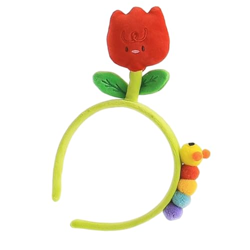 Schöne Blumenstirnbänder Lustige Cartoon Kopfstück Festivals Mode Haare Reifen Für Kinder Teenager Und Frauen von Asukohu
