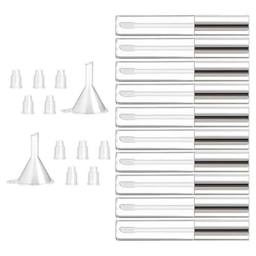 Sie Leere Mascara Röhre Mit Wimpern Zauberstab 10 Ml Cremesbehälterflasche Mit Minis Trichter Und Leckstoppscreme Containerflasche Sie Leere Mascara Röhre Mit Wimpern Zauberstab 10 Ml Cremesbehälterflasche Mit Minis Trichter Und Leckstoppscreme Containerflasche von Asukohu