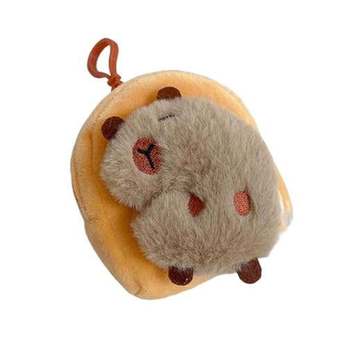 Small Change Geldbeutel Geldbeutel Plüsch Münzkopfhörer Kopfhörer Aufbewahrung Earphone Hülle Cartoon Capybara Brieftaschen Für Mädchen Plüsch Brieftaschen Capybara Ohrhörer Aufbewahrung Beutel von Asukohu