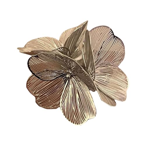 Stilvolle Blumenringe mit elegantem Wasserfall-Fischschwanz und glitzernder Blumendekoration für trendige Wome Freizeitkleidung, einzigartige, stilvolle Ringe, E, Wie beschrieben, Wie beschrieben von Asukohu