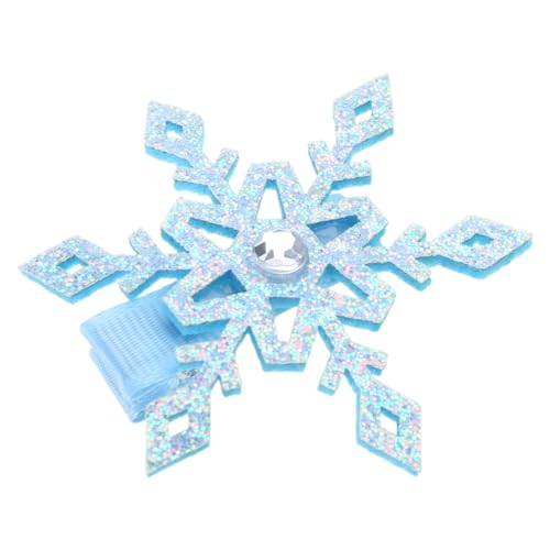 Stilvolle Schneeflocken-Haarspangen, süße Haarnadel, Weihnachten, glitzernde Haarspange, Weihnachten für Frauen und Mädchen von Asukohu