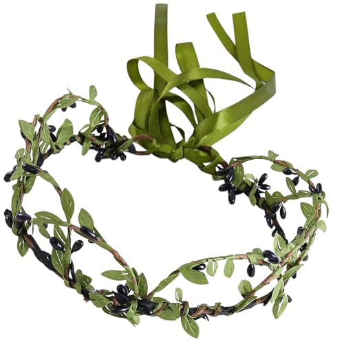 Stilvoller Braut-Kopfschmuck, natürliche, ästhetische Haarbänder, geflochtene Kopfbedeckung, Make-up, Haarreif, Brautschmuck, Kopfbedeckung von Asukohu