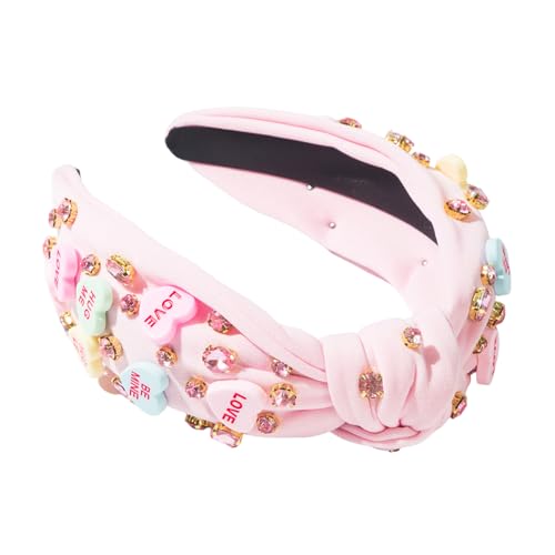 Stirnbänder für den täglichen Gebrauch, trendiger Kopfschmuck, raffinierte Knoten-Stirnbänder, trendiges Valentinstags-Accessoire von Asukohu