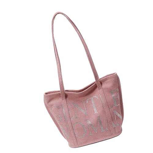 Strass-Umhängetasche für Damen, stilvolle Unterarmtasche, koreanischer Stil, Achselhöhle, weiblicher Griff, trendige Handtasche, Damen-Schultertasche, Strass, Achselhöhle, koreanischer Stil von Asukohu