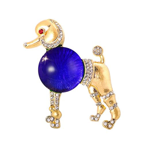 Stylish Dog Pin Plating Sturdy Alloy Accessoire Tragbar Für Anzüge Schals Outfits Professionelles Zubehör Brosche Brosche von Asukohu