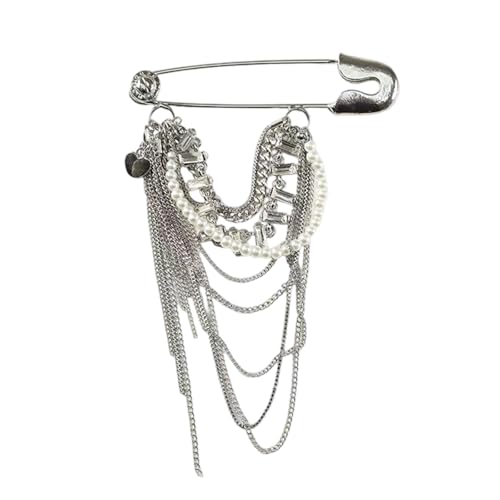 Tassels Brosche Pin Frauen Kleidung Schmuck Trendy Women Accessoires Party Feier Pin Geeignet Für Alltägliche Kleidung Elegant Vintage Haarnadel von Asukohu