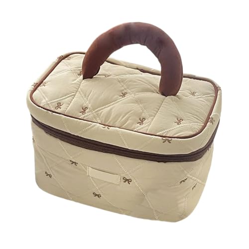 Tragbare Bögen Mit Großer Kapazität Kosmetische Tasche Für Frauen Und Mädchen Reisen Make Up Mit Mehreren Fächern Geräumige Reisemake Up Organisator Organisiert von Asukohu