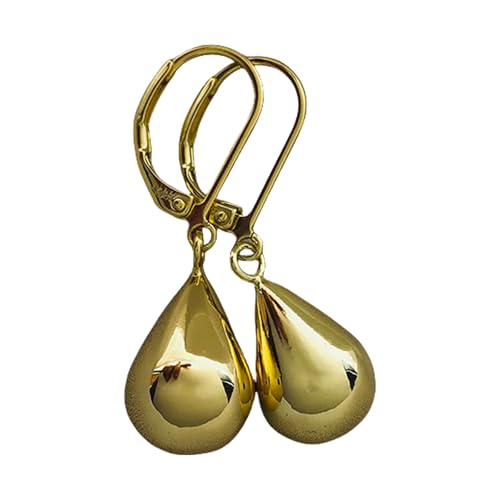 Vielseitige Wassertropfen-Ohrringe, Schmuck, raffinierte Ohrringe, verziert, Wassertropfen-Anhänger, Ohrhaken für Abendveranstaltungen, luxuriöser Herzkugel-Anhänger, Einheitsgröße, Wie beschrieben von Asukohu