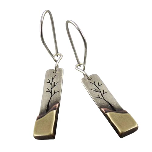 Vintage Life Trees River Ohrringe Unverwechselbare Bäume Des Für Frauen Die Individualität Und Stile Lieben Einzigartige Aussagen von Asukohu