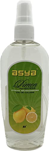 Asya Limon Kolonya Eau de Cologne Lemon Kolonyasi Duftwasser 80° 165 ml Aftershave Spray After Shave von Asya