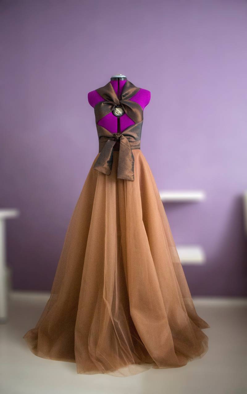 Cooper Tüllrock, Langer Formeller Rock, Maßgefertigt von AsyaSkirts