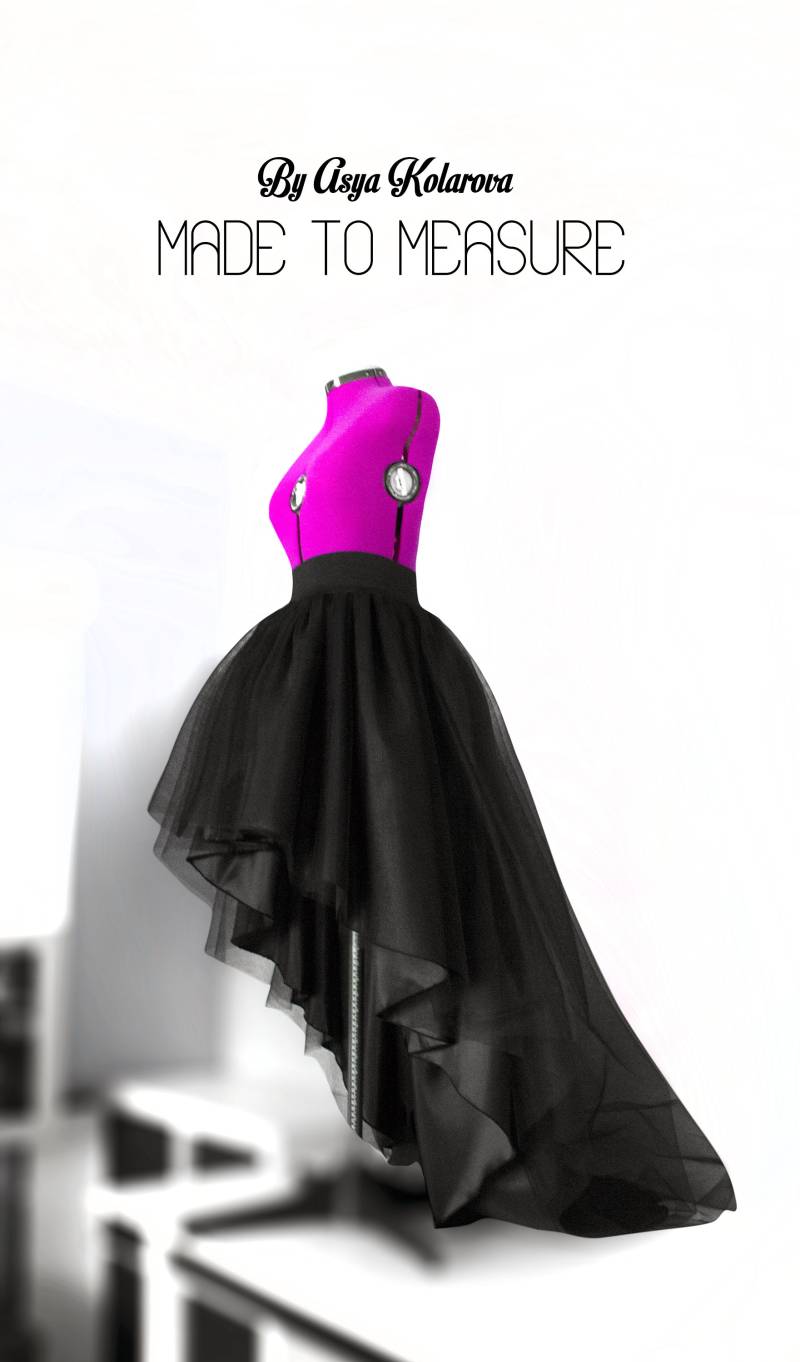 High Low Tüllrock Ballkleid Nach Maß von AsyaSkirts