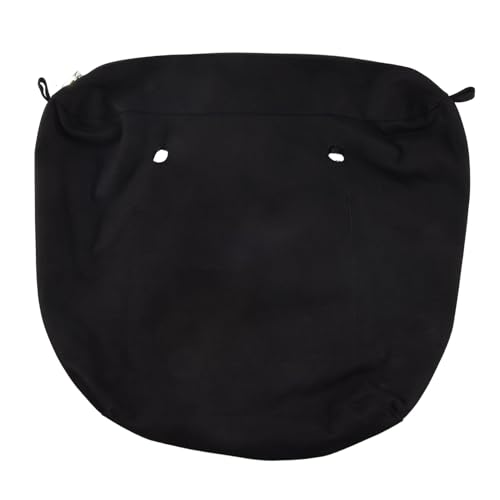 Asyduey Wasserdichte Solide Segeltuch Einsatz Innen Futter Einsatz ReißVerschluss Tasche für Otasche o Tasche Handtasche Tasche Schwarz von Asyduey