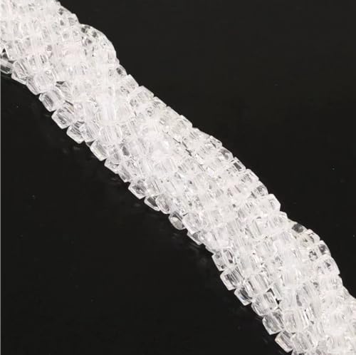 2mm quadratische Kristallglas lose Perlen DIY Zubehör hausgemachte Anhänger Armband Ohrringe Material (Color : A_One size) von AtZOtOYZJ