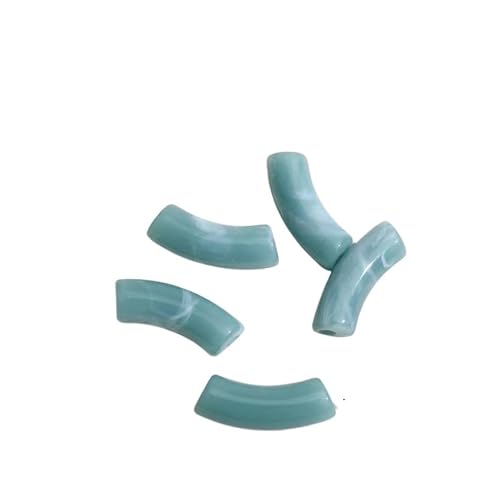 Schmuckherstellung Perlen Big Bend Acrylperlen for Selbermachen, handgefertigte Halskette, Armband, Schmuckzubehör (Color : C_One size) von AtZOtOYZJ