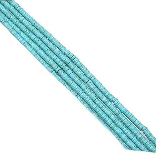Schmuckherstellung Perlen Synthetische blaue türkisfarbene lose Perlen, Perlen, handgefertigt, selbstgemacht, Haarnadel, Armband, Halskette, Schmuck (Color : I) von AtZOtOYZJ