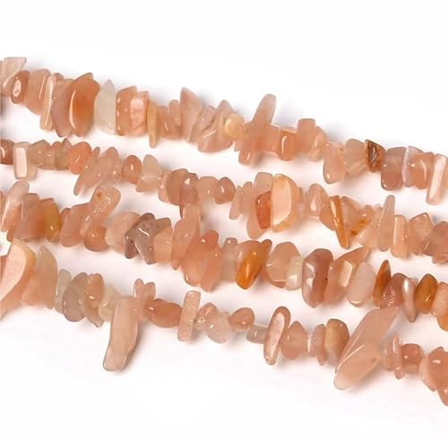 Schmuckherstellung Perlen Unregelmäßiger natürlicher Achat-Schotter for Selbermachen, Ohrringe, Perlen, Armband, Zubehör, Materialien, 3–5 mm (Color : E) von AtZOtOYZJ