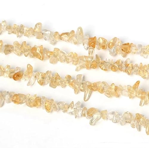 Schmuckherstellung Perlen Unregelmäßiger natürlicher Achat-Schotter for Selbermachen, Ohrringe, Perlen, Armband, Zubehör, Materialien, 3–5 mm (Color : P) von AtZOtOYZJ