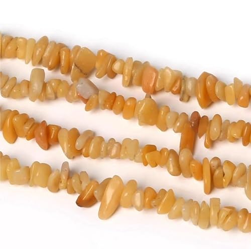 Schmuckherstellung Perlen Unregelmäßiger natürlicher Achat-Schotter for Selbermachen, Ohrringe, Perlen, Armband, Zubehör, Materialien, 3–5 mm (Color : T) von AtZOtOYZJ