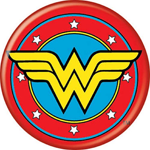Ata-Boy Sammlerstück Pin - Rot - Klassisch - Klappsicher - Wonder Woman Logo von Ata-Boy