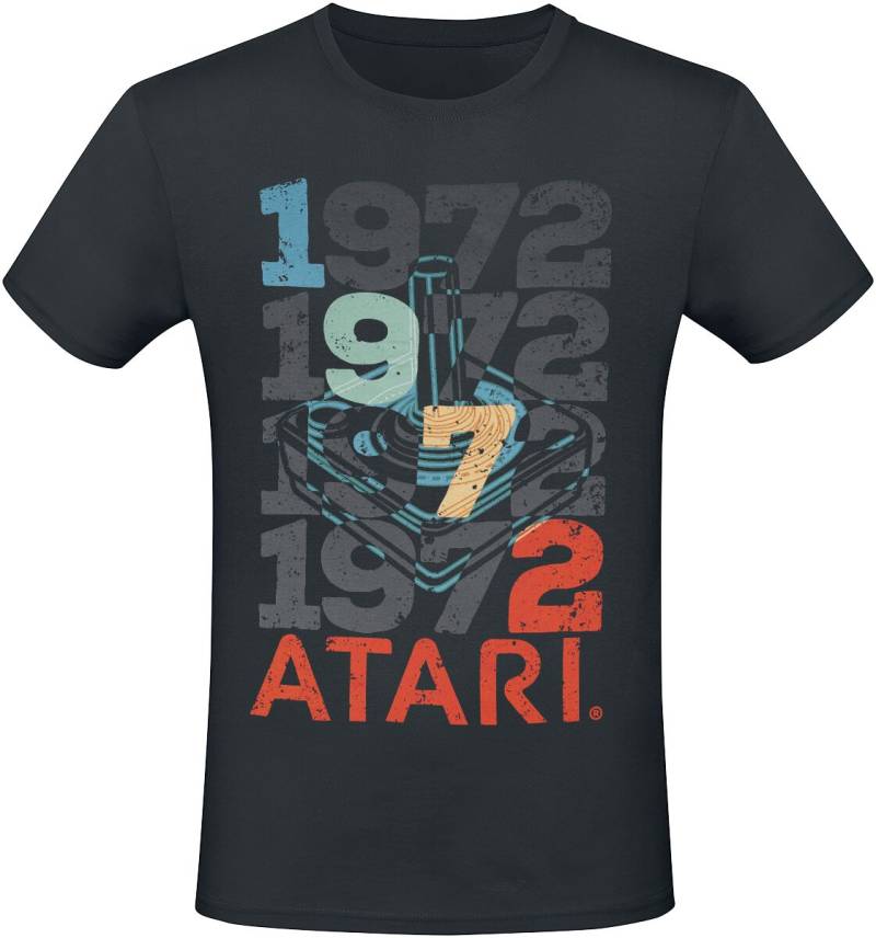Atari 1972 T-Shirt schwarz in XXL von Atari